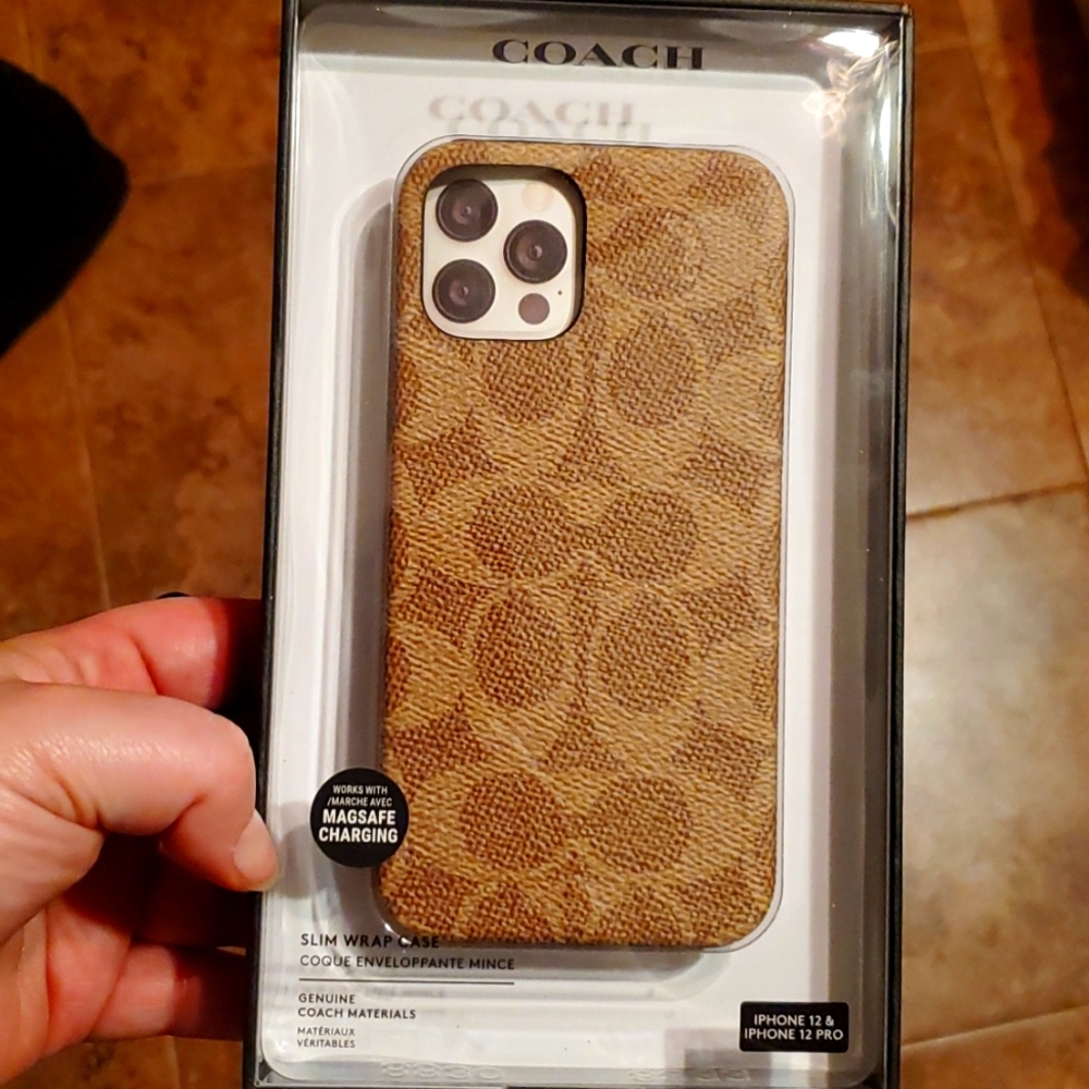 Coach phone case brand new